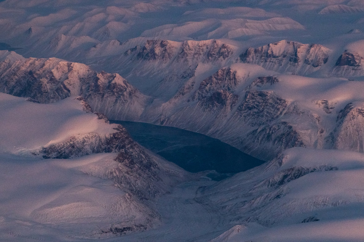 An aerial view of the Arctic tundra in Nunavut, Canada. Photographer: Galit Rodan/Bloomberg