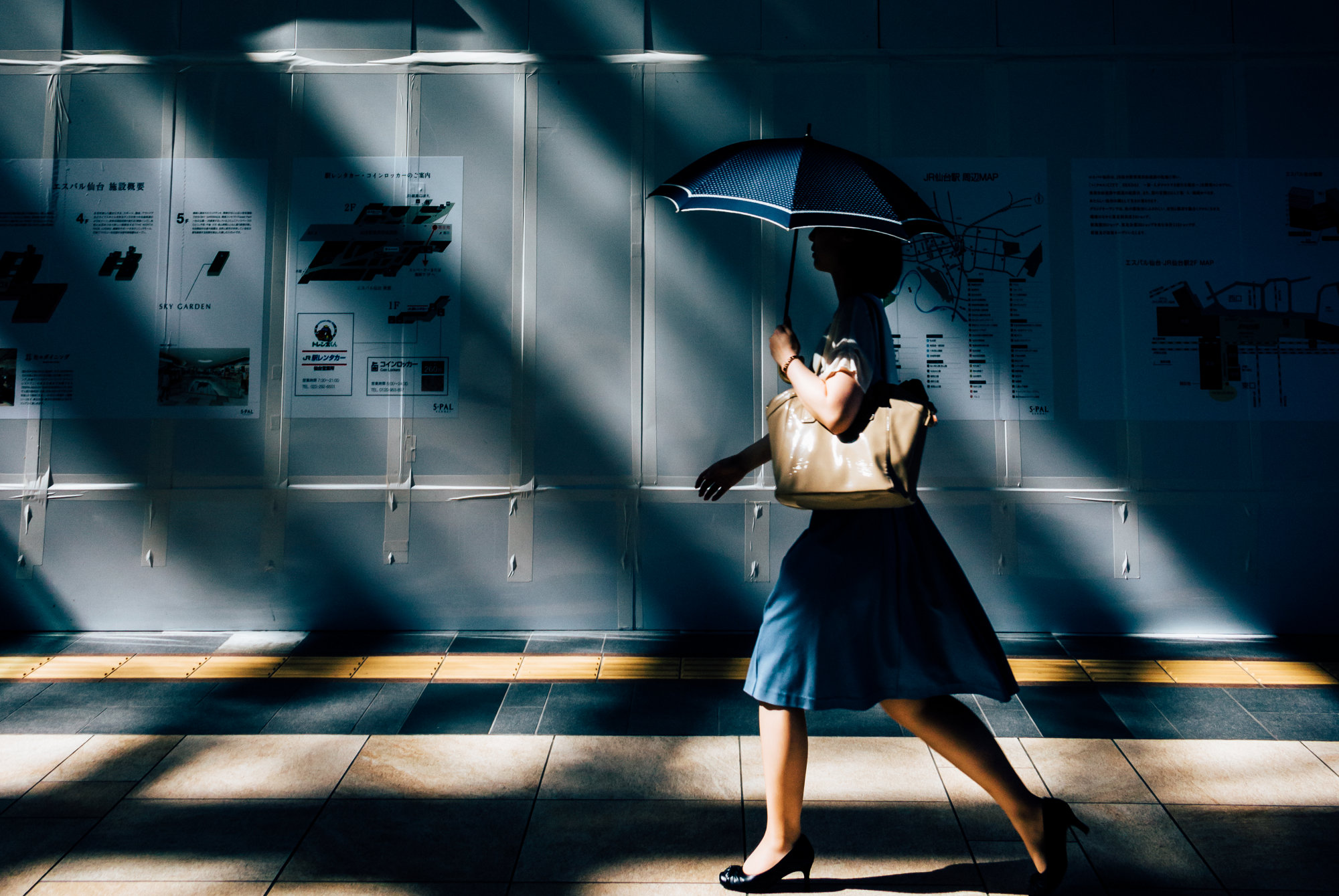 Sendai station, Japan.