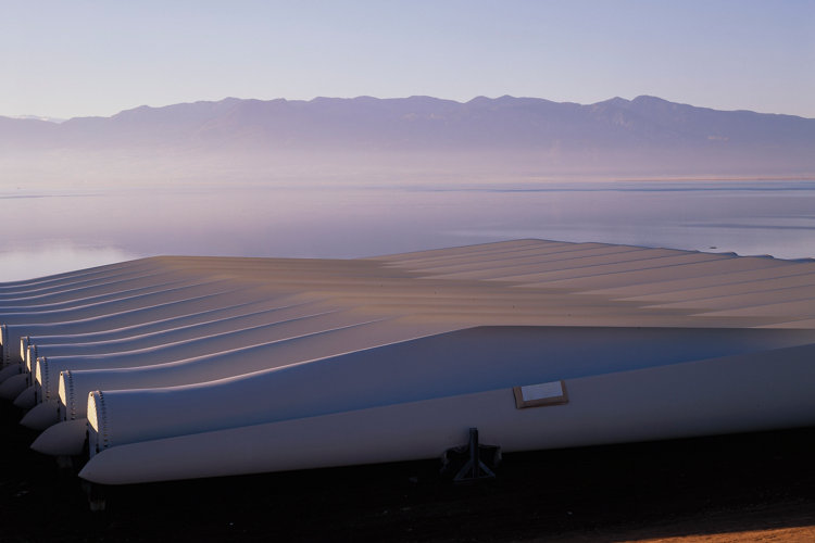 GREECE. Stylida. Windfarm about to be set up. Picture taken in 2007.