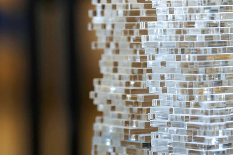 Sheets of plexiglass in Italy. Photographer: Alessia Pierdomenico/Bloom